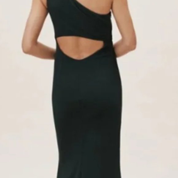 NWT BHLDN Katie May Gwyneth Dress in Dark Emerald Size 4 - Picture 2 of 5